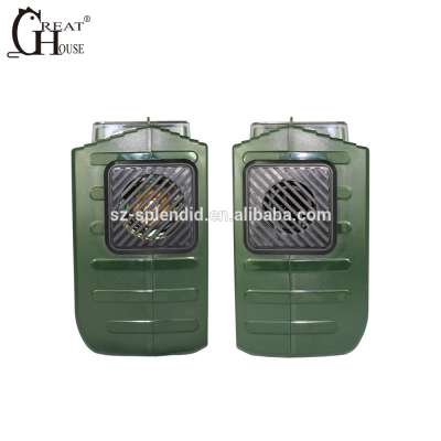 3-in-1 Professional ULTRASONIC ANIMAL REPELLENT, deer raccoon cat rat mice etc. deterrent Outdoor